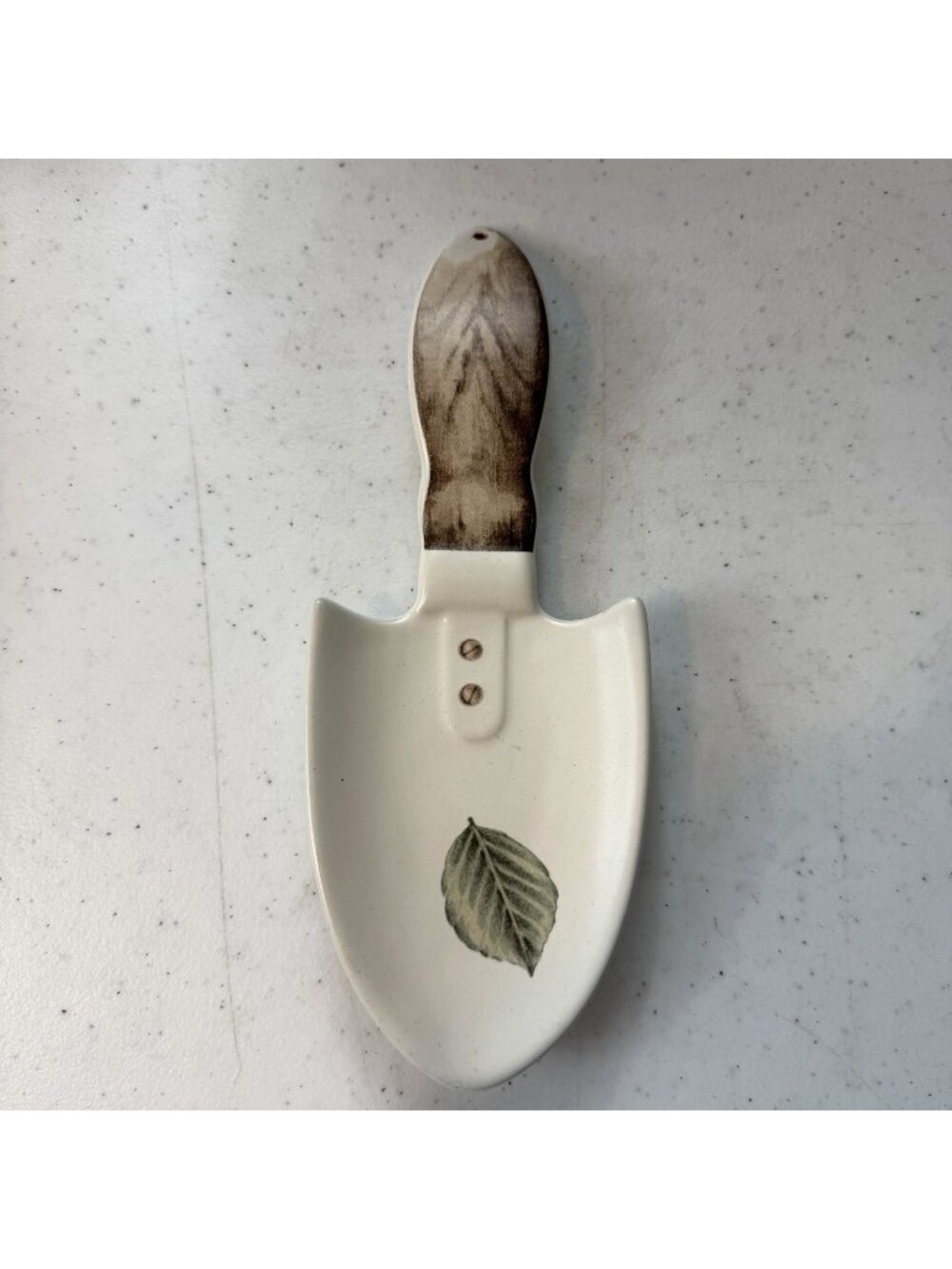 Pfaltzgraff Naturewood Spoon Rest Holder 6488963 VGC